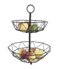 PRESENT TIME Corbeille à Fruits Diamond Cut