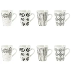 Coffret De 8 Tasses Palawan