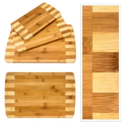 Planches à Découper Set 3 Pièces Bambou -Le Coin Cuisine 75de9d71f6b64537b1d4cf5f4eac6977