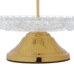 Serviteur Fruits à 2 étages En Verre -Le Coin Cuisine 7632451fa79e4cd99ab652a36cb7ff79