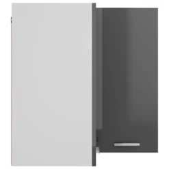 VIDAXL Armoire D'angle Suspendue -Le Coin Cuisine 77b4aa724d6546d0a72142cd4a92a765