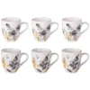 Coffret De 6 Tasses Flora