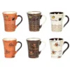 Coffret 6 Tasses Collector 15 Cl Décors
