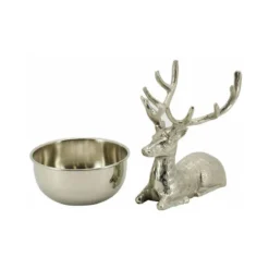 Statue De Cerf En Aluminium Avec Bol -Le Coin Cuisine 87f4302dc4c34e25848574419e06a18c