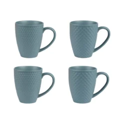 Coffret De 4 Mugs Snow Blue