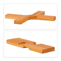 Lot De 4 Dessous De Plat Pliables Bambou -Le Coin Cuisine 8aa6559a58ff4fd8b4181a3f43d77adc