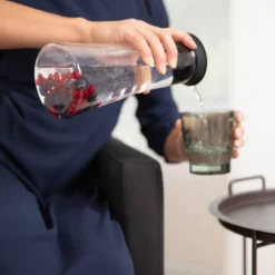 Carafe Cylindre Couvercle, Cruche 1 L -Le Coin Cuisine 8e1208614d904de1b483630d451d0dcf