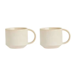 Tasse - Lot De 2 Brun -Le Coin Cuisine 8e85e05d1ab04c088fed2f0ef3dc2f8f