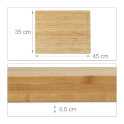 Lot De 2 Planches à Découper Bambou -Le Coin Cuisine 8f561eee0c2b42728ab3827af83a0ac7
