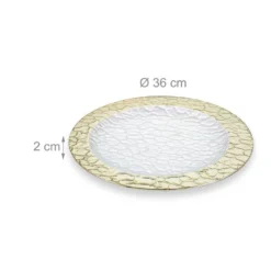 Plat De Service Avec Bord Doré 13 Plat De Service Avec Bord Doré -Le Coin Cuisine 909fd46d8e3a4183a207e61c6ed30fc3