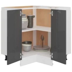 VIDAXL Armoire De Plancher D'angle -Le Coin Cuisine 90fcb92dfed74ab5b66b6923a5ff70a0