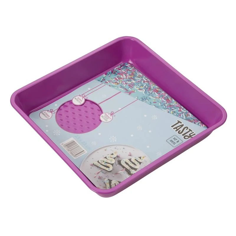 Moule à Brownie Fuchsia 7 Moule à Brownie Fuchsia – Image 7