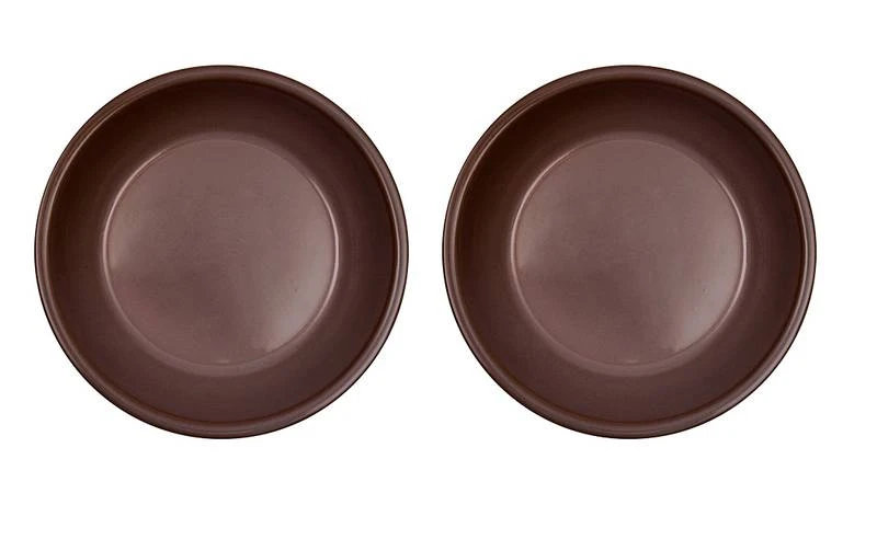 Assiette - Lot De 2 Gris 6 Assiette - Lot De 2 Gris – Image 6