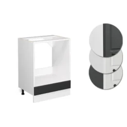 Meuble Bas Four R-Line 60cm Anthracite 6 Meuble Bas Four R-Line 60cm Anthracite -Le Coin Cuisine 9641486889404b1f97048eb251056d24