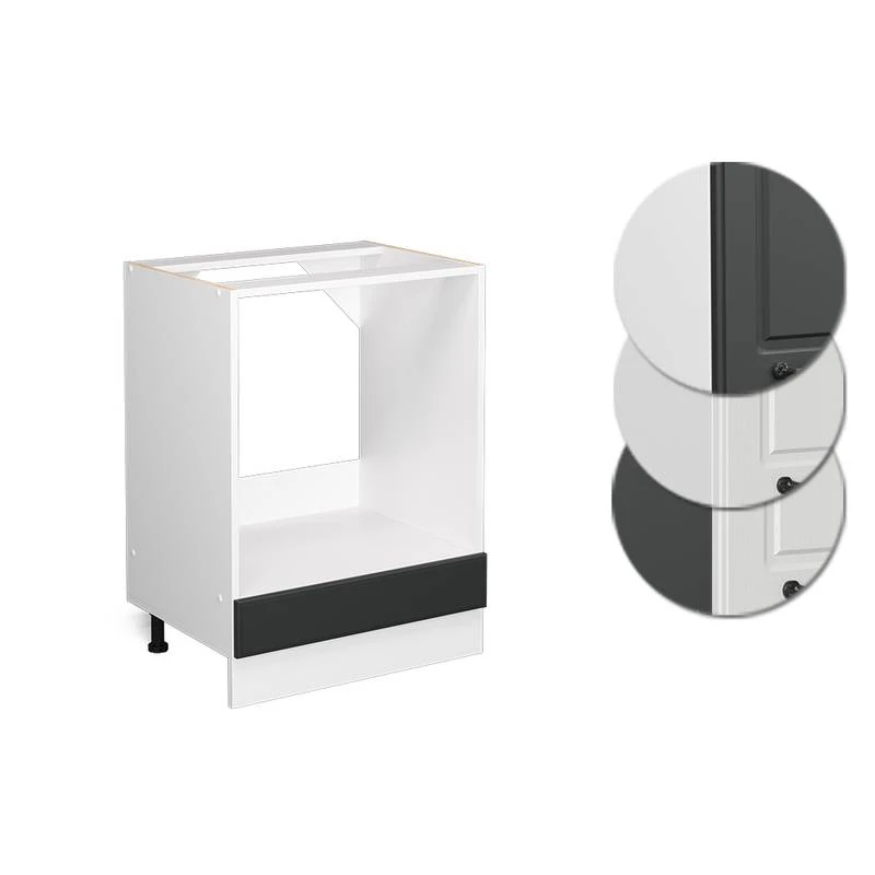 Meuble Bas Four R-Line 60cm Anthracite 3 Meuble Bas Four R-Line 60cm Anthracite – Image 3