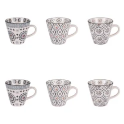 Coffret De 6 Tasses Nelson