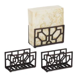 Porte-serviettes Géométrique En Fonte X3