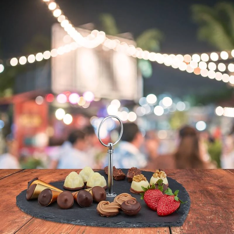 Plateau En Ardoise Forme De Cœur 2 Plateau En Ardoise Forme De Cœur – Image 2