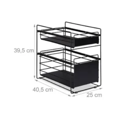 Organiseur De Placard Avec 2 Paniers -Le Coin Cuisine a4e10743e6b140aca2b83f5fcd53eb31