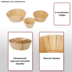Set De Bols MCW-B98 (3 Pcs) -Le Coin Cuisine a7c5f1f149b945abafde34ea34318847 1