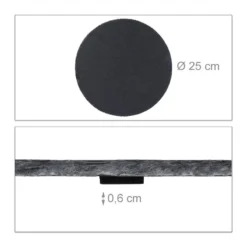 Plateau Ardoise Lot De 6 Rond -Le Coin Cuisine a8a01542893f47c280a46fb78e60f3af