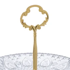 Serviteur Fruits à 2 étages En Verre -Le Coin Cuisine a9b21cbd341846d2a13fcf76465eba39