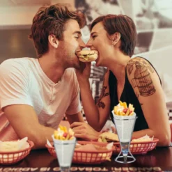 Support Cornet De Frites Lot De 2 Inox -Le Coin Cuisine ab8d858e53654ce895a9b80bade73c35