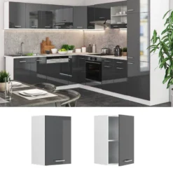 Meuble Haut R-Line 40cm Blanc Brillant -Le Coin Cuisine ab8f6b7120b44855bd83dc73e457fc89