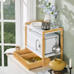 Étagère Micro Ondes KCR07-WN -Le Coin Cuisine ad9fcb8d5f15464790034c31998808c8