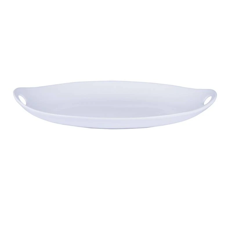 Plat Ovale Blanc Artic 2 Plat Ovale Blanc Artic – Image 2