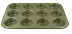 Moule 12 Muffins Green Vision -Le Coin Cuisine b1e19f75ac9745eab9b740a1c3bf4b83
