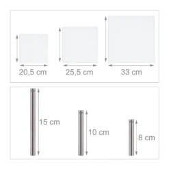 Lot De 3 Plateaux Empilables -Le Coin Cuisine b40911033d4e45fbbd4f2c15bd87b322
