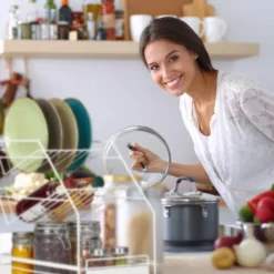 Organiseur De Placard Blanc -Le Coin Cuisine b574d8339f18461199d2c1f846862b96