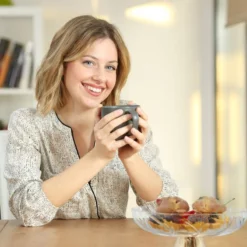 Serviteur Fruits Avec Pied Doré -Le Coin Cuisine b8df1e5fe290437a8fb6938d996173fc