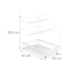 Organiseur De Placard Blanc -Le Coin Cuisine bb3c07ef2a824696ae3c8dc601bbcb90