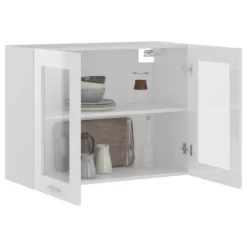 VIDAXL Armoire En Verre Suspendue -Le Coin Cuisine bc7e407ee603451385a98462356f7afe