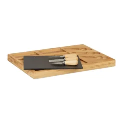 Set Planche à Fromage Avec 3 Couteaux