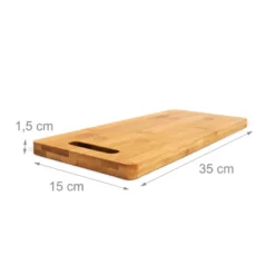 Lot De 4 Planches à Découper Bambou -Le Coin Cuisine bf356f4d77ea48769953e0c9524e42a7