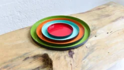 Lot De 4 Plateaux En Métal Laqué -Le Coin Cuisine c1457c831cae4d4fb343b5a4fe1bdbe4