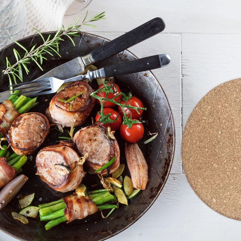 Lot De 4 Dessous-de-plat En Liège 3 Lot De 4 Dessous-de-plat En Liège – Image 3