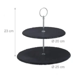 Présentoir Apéritif Ardoise 2 étages -Le Coin Cuisine c452128f79a04225adce2ef9ee495b47