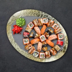 Plat De Service Ovale Avec Bord Doré -Le Coin Cuisine c46418559a364ef8b81573e5c5cef720