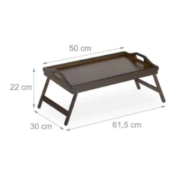 2x Tablettes De Lit Bambou Marron Foncé -Le Coin Cuisine c4f515582c4540f2a2c872f5c8de9071