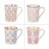 Coffret De 4 Mugs Bohème