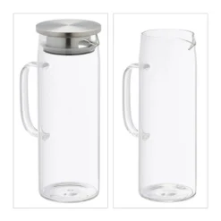 Carafe En Verre Avec Couvercle 1,2L -Le Coin Cuisine c570118d4b114eb99b17ec0114148c75