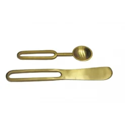 6 Couverts Acier Inoxydable Doré - 8108 -Le Coin Cuisine caba82f6f5d9411782021202691d8cc4