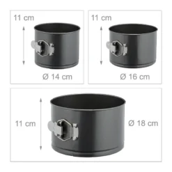 Moule à Panettone Haut Lot De 3 -Le Coin Cuisine d213a3825b324689a83f1870ba15b381