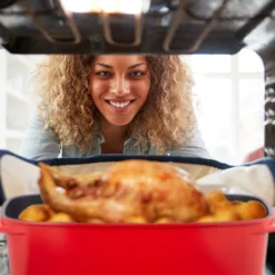 Rôtissoire Avec Couvercle Rouge 11 Rôtissoire Avec Couvercle Rouge -Le Coin Cuisine d57f966105ae4cc4a2eda83ea59dbf1c