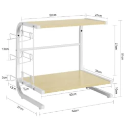Étagère Micro Ondes FRG092-W 31 Étagère Micro Ondes FRG092-W -Le Coin Cuisine d7bee8df5d024331bec88eb7ac19c0f1