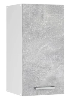 Meuble Haut R-Line 30cm Béton/blanc